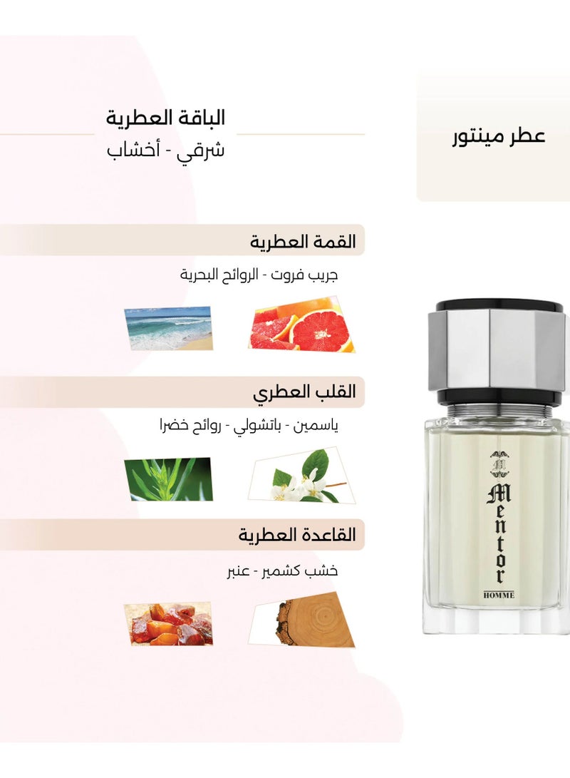 Deraah  Mentor EDP For Men 130 Ml - Image 4